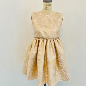 Sweet Kids Girls’ Imperial Brocade Girl’s Holiday Dress